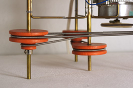 Detailaufnahme von unten