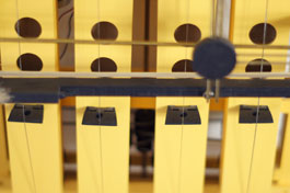 Der Bogen streicht �ber die Saiten