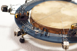 Die Trommel von oben