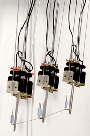 Detailaufnahme der Magnetspulen